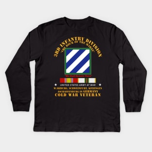 3rd ID - Germany w Cold War SVC Kids Long Sleeve T-Shirt